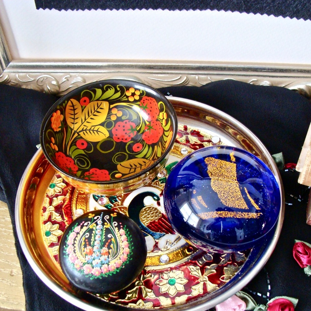 🌺Vintage Desk Set BoHo